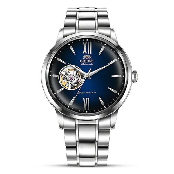 Orient "Bambino Open Heart" Blue Dial Automatic Watch